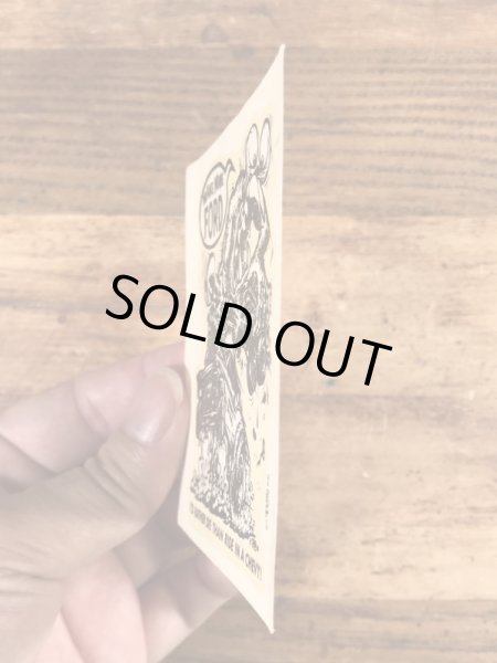 ビッグダディーエドロスのモンスターの60年代ビンテージ水張りステッカー