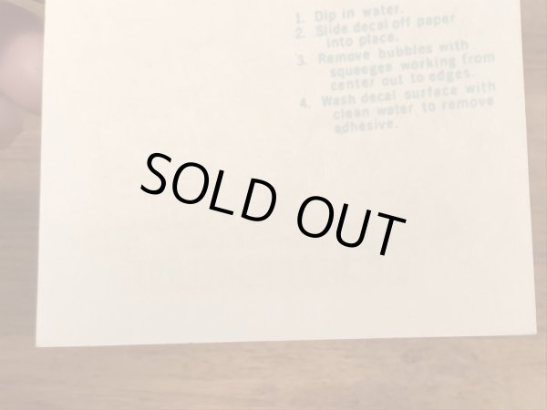 ビッグダディーエドロスのモンスターの60年代ビンテージ水張りステッカー