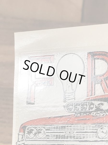 Ed “Big Daddy” RothのFord Is The Best Idea!の60’sヴィンテージウォータースライドデカール