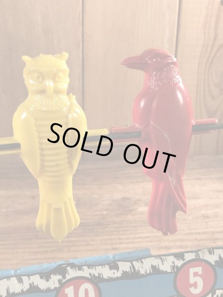 Wyandotte Toys社製の鳥が付いた50〜60年代ビンテージ的当てトイ