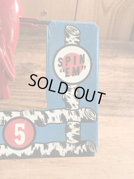 Wyandotte Toys社製の鳥が付いた50〜60年代ビンテージ的当てトイ