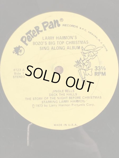 ボゾザクラウンのクリスマスの70年代ビンテージレコード