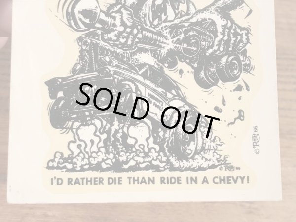 Ed “Big Daddy” RothのMake Mine Fordの60’sヴィンテージウォータースライドデカール