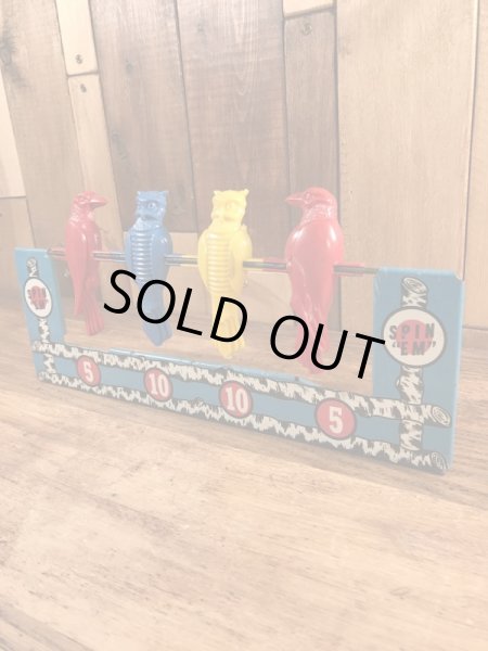 Wyandotte Toys社製のSpin “Em”の50〜60’sヴィンテージターゲットトイ