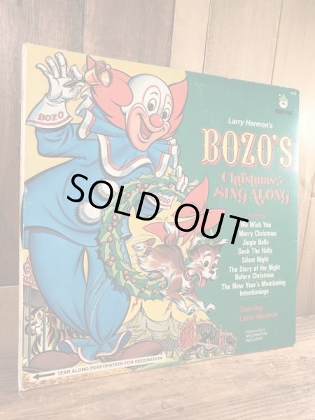 ボゾザクラウンのクリスマスの70年代ビンテージレコード