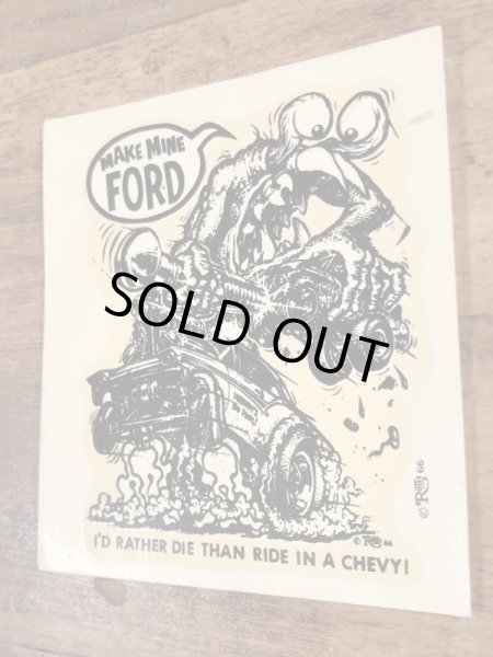 Ed “Big Daddy” Roth “Iron Coffin” Water Slide Decal エドロス