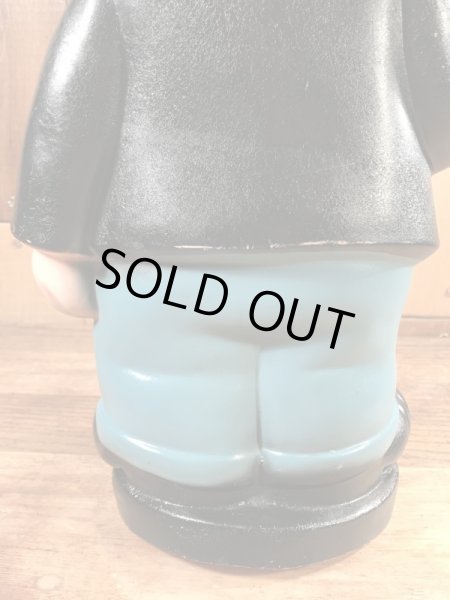 プレイパル社製のローレル&ハーディの70年代ビンテージ貯金箱ドール