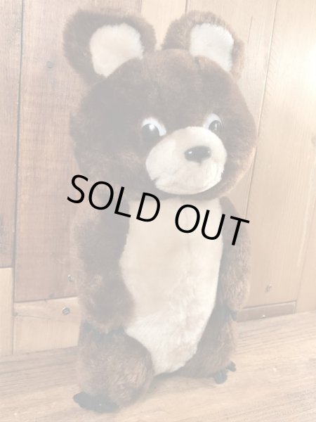 モスクワオリンピックのこぐまのミーシャの80年代ビンテージぬいぐるみ