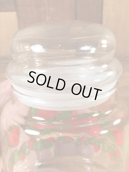 ストロベリーショートケーキのスモールサイズの80’sヴィンテージキャニスター