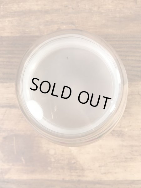 ストロベリーショートケーキのスモールサイズの80年代ビンテージガラスキャンディポット