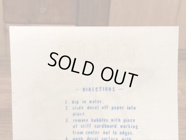 Ed “Big Daddy” RothのKiller Kopterの60’sヴィンテージウォータースライドデカール