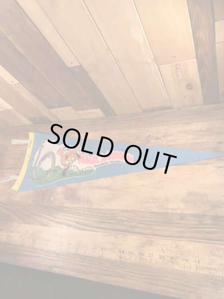 企業キャラクターのマジックマウンテントロールの70’sヴィンテージペナント