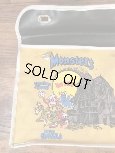 ジェネラルミルズ社のシリアルモンスターの70年代ビンテージ手提げかばん