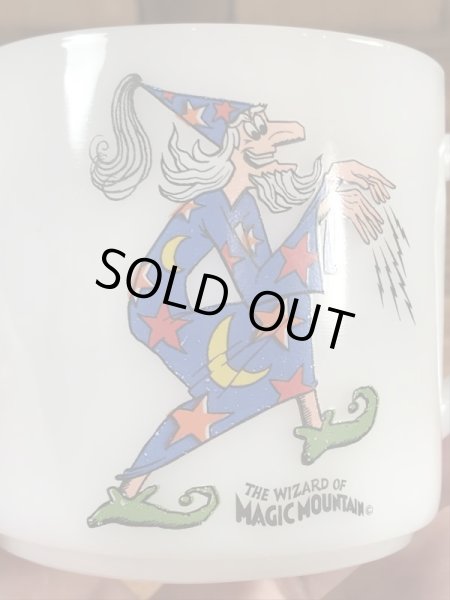 マジックマウンテンのウィザードウィッチの70〜80年代ビンテージマグカップ