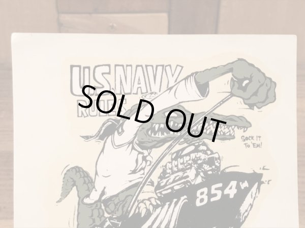 ビッグダディーエドロスのモンスターの60年代ビンテージ水張りステッカー