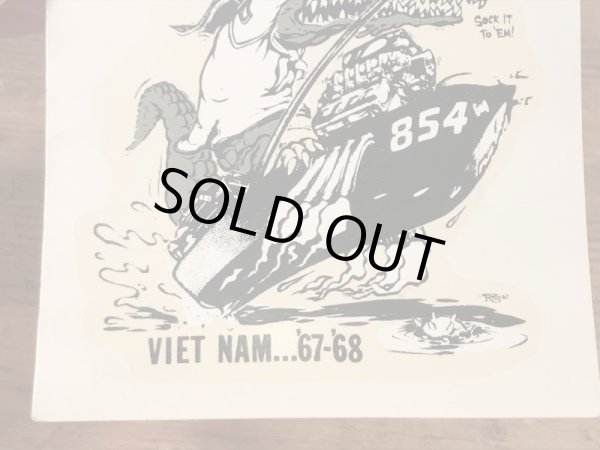 Ed “Big Daddy” RothのU.S.Navy Rulesの60’sヴィンテージウォータースライドデカール