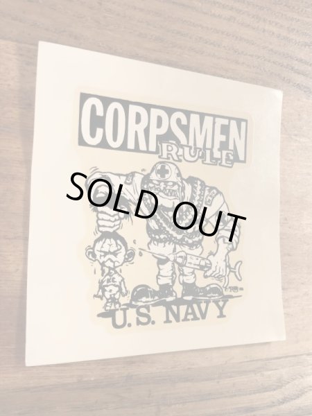 ビッグダディーエドロスのモンスターの60年代ビンテージ水張りステッカー