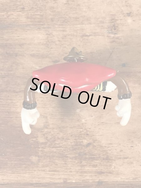 アドバタイジングキャラクターのタンリップスの80年代ビンテージピンバッジ