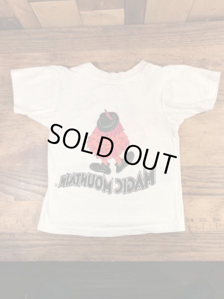 企業キャラクターのマジックマウンテントロールの70’sヴィンテージキッズTシャツ