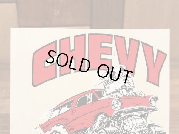 ビッグダディーエドロスのシボレーの60年代ビンテージ水張りステッカー