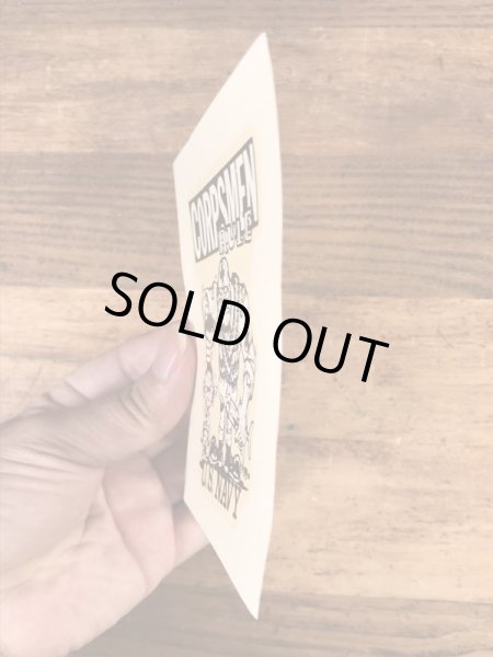 ビッグダディーエドロスのモンスターの60年代ビンテージ水張りステッカー