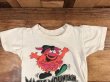 アドバタイジングキャラクターのマジックマウンテンの70年代ビンテージ子供用Tシャツ