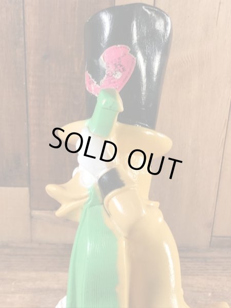 New York Vinyl Prod社製のウッドベースの弾くアヒルの70年代ビンテージ貯金箱フィギュア