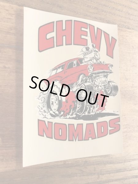 ビッグダディーエドロスのシボレーの60年代ビンテージ水張りステッカー