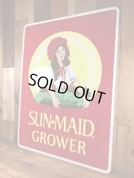 カリフォルニアレーズンで有名なSun Maidの80’sヴィンテージストアサイン