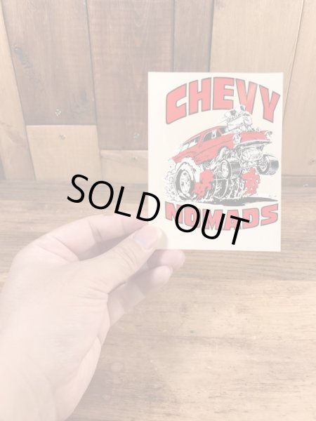 Ed “Big Daddy” RothのChevy Nomadsの60’sヴィンテージウォータースライドデカール