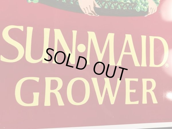 カリフォルニアレーズンで有名なSun Maidの80’sヴィンテージストアサイン