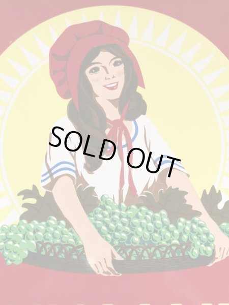 カリフォルニアレーズンで有名なサンメイドの80年代ビンテージ看板