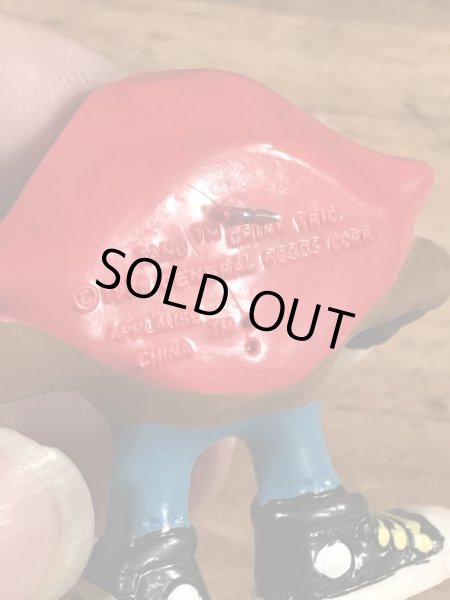 アドバタイジングキャラクターのタンリップスの80年代ビンテージピンバッジ