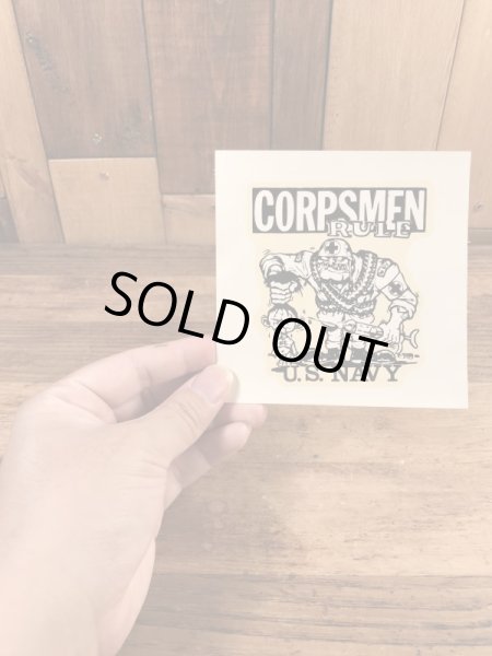 ビッグダディーエドロスのモンスターの60年代ビンテージ水張りステッカー