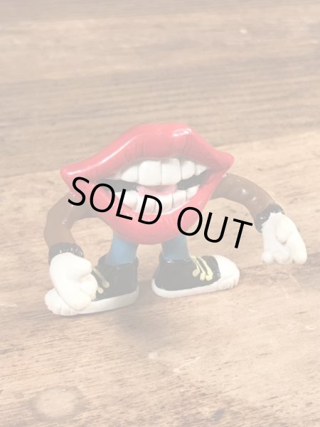 アドバタイジングキャラクターのタンリップスの80年代ビンテージピンバッジ