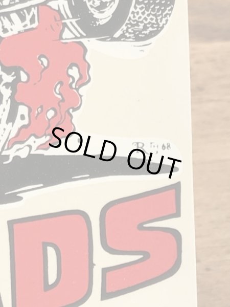 Ed “Big Daddy” RothのChevy Nomadsの60’sヴィンテージウォータースライドデカール