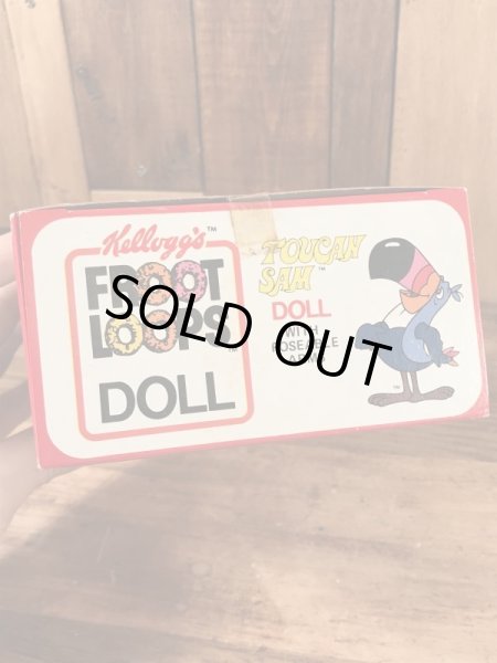 ケロッグの企業キャラクター「トゥーカンサム」の70’sヴィンテージボックスドールセット