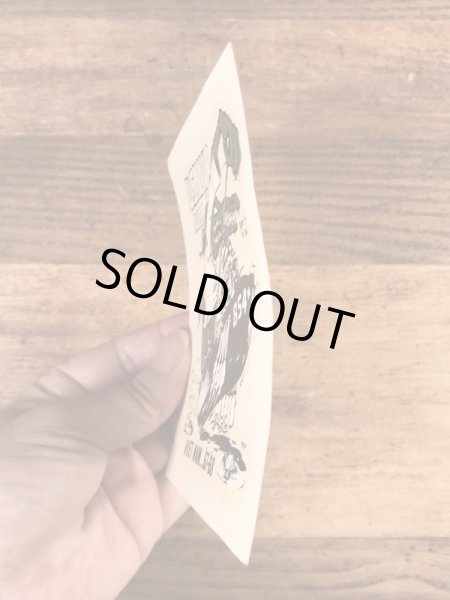 ビッグダディーエドロスのモンスターの60年代ビンテージ水張りステッカー