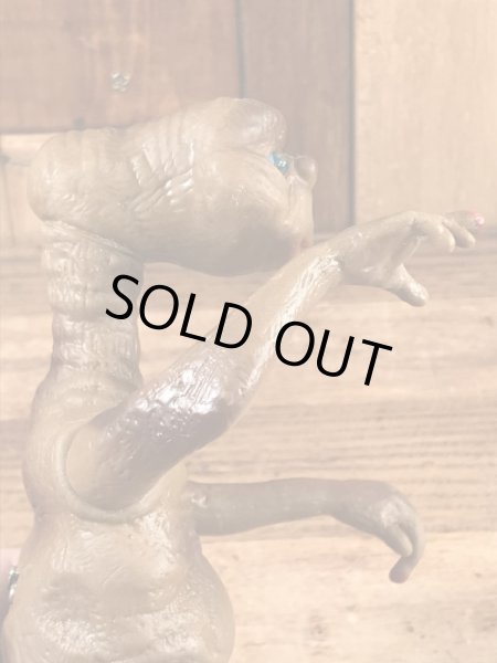 スイッチを入れると目が光るイーティーの80年代ビンテージフィギュア