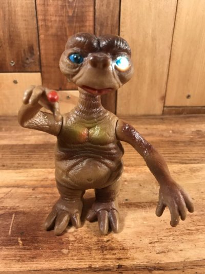 画像2: E.T. “Lighting Eyes” Vinyl Action Figure　イーティー　ビンテージ　アクションフィギュア　80年代