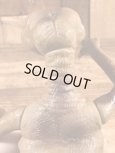 スイッチを入れると目が光るイーティーの80年代ビンテージフィギュア