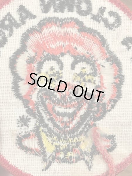 マクドナルドのロナルドの70’sヴィンテージパッチ