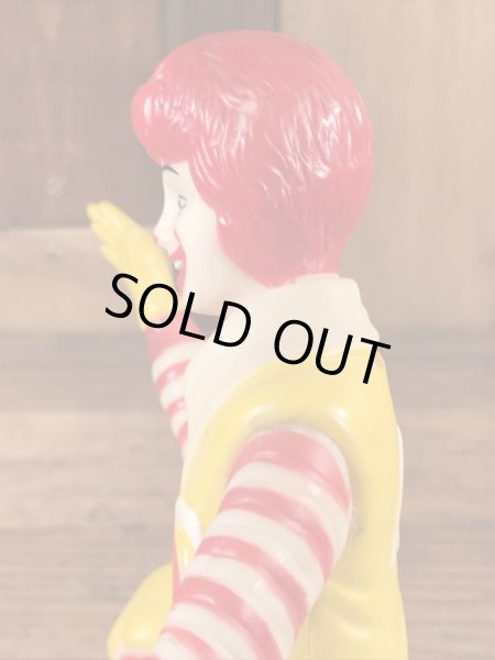 マクドナルドのロナルドの80年代ビンテージ貯金箱