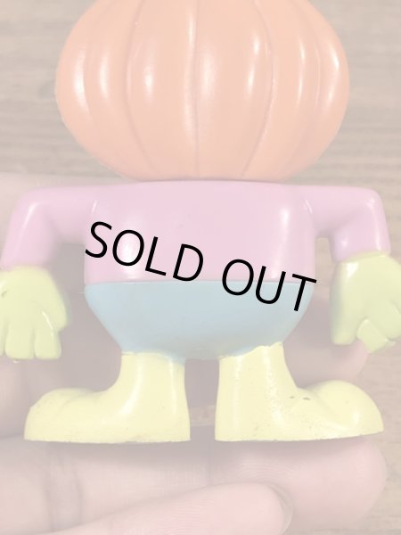 かぼちゃのバーガーキングの80年代ビンテージミールトイ