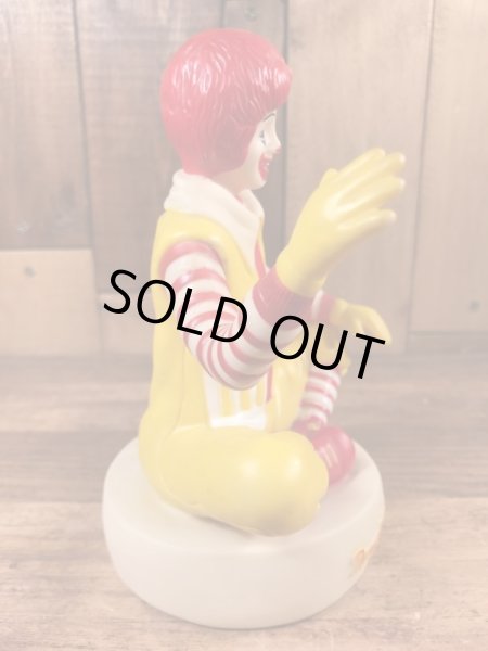 マクドナルドのロナルドの80年代ビンテージ貯金箱