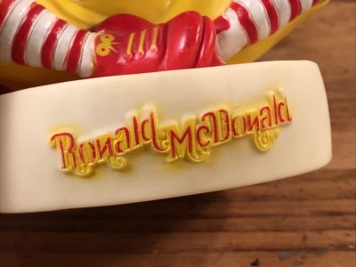 画像2: McDonald's “Ronald McDonald” Vinyl Coin Bank　ロナルド　ビンテージ　コインバンク　マクドナルド　80年代