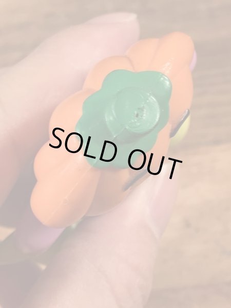 かぼちゃのバーガーキングの80年代ビンテージミールトイ