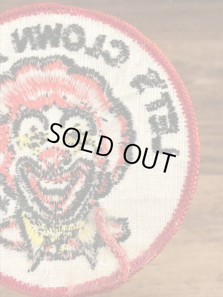 マクドナルドのロナルドの70年代ビンテージワッペン