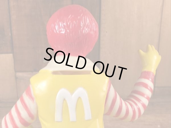 マクドナルドのロナルドの80年代ビンテージ貯金箱