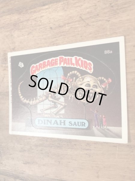 Topps社製のガーベッジペイルキッズの80’sヴィンテージステッカーカード